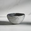 Medium Treasure Bowl in Textured Alpine White Concrete | Decorative Bowl in Decorative Objects by Carolyn Powers Designs. Item made of concrete works with minimalism & contemporary style