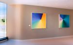 Origami Unfolding No.1 | Paintings by Kaori Fukuyama | Jacobs Medical Center at UC San Diego Health in San Diego