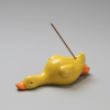 A Ceramic Lazy Duck Incense Holder | Decorative Objects by 4AM Product Design
