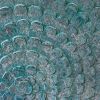 30" Turquoise Dahlia | Oil And Acrylic Painting in Paintings by Kelly L Walker. Item made of canvas