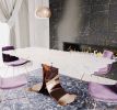 NINFEA Table | Dining Table in Tables by Mavimatt. Item composed of aluminum & synthetic