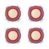 cluster coasters (set of 4) | Tableware by Charlie Sprout. Item composed of fabric and fiber