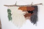 Fluffy & Textured Modern Wall Hanging | Tapestry in Wall Hangings by MossHound Designs by Nicole Hemmerly. Item made of wool compatible with boho and industrial style