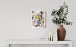 Beige Collage Art | Oil And Acrylic Painting in Paintings by NAMYOONSOOART. Item composed of canvas