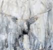 Going Stag | Mixed Media by Jessica Whitley Studio. Item composed of wood