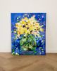 Golden serenade | Oil And Acrylic Painting in Paintings by Art by Geesien Postema. Item composed of canvas in contemporary style