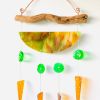 Meditation Glass Wind Chime | Wall Sculpture in Wall Hangings by Samara Designs Studio. Item composed of glass in boho style