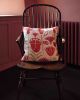 Lotus Cushion Cover | Pillows by Jessie de Salis. Item composed of linen compatible with boho and mid century modern style