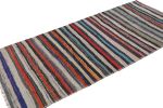 Vintage Shahsavan Persian Kilim Runner with Polychromatic | Area Rug in Rugs by Rug and Kilim