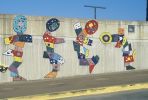 Hopscotch | Public Mosaics by Deirdre Saunder | Hopscotch Bridge in Washington