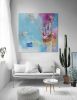 Born to be an artist II - Original mixed media painting | Mixed Media by Xiaoyang Galas. Item made of canvas with paper works with contemporary & modern style