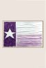 Flags TX F4060 E | Mixed Media in Paintings by Michael Denny Art, LLC. Item made of bamboo & cotton compatible with minimalism and contemporary style