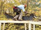 Nesting Eagles | Public Sculptures by Wendy Klemperer Art Inc | VINS Nature Center in Hartford. Item made of steel