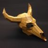 Kenichi Woodworking X Wintercroft - Cow Skull | Wall Sculpture in Wall Hangings by Kenichi Woodworking | Private Residence - Aspen, CO in Aspen. Item made of wood