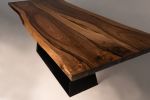 French Walnut Dining Table & Benches | Tables by L'atelier Mata. Item made of walnut