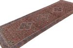Vintage Persian runner with Red, Beige-Brown Patterns by Rug | Area Rug in Rugs by Rug and Kilim