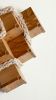 Cubic 004 | Wall Sculpture in Wall Hangings by Ana Salazar Atelier. Item composed of oak wood and cotton in minimalism or contemporary style