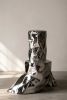 Steel Sculptural Chair — Tronco by Nitush Aroosh | Chairs by Nitush Aroosh. Item composed of steel in contemporary or eclectic & maximalism style