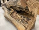 Live Edge Rock Maple Console Table 396 | Tables by KC Custom Hardwoods