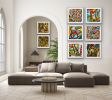 'Andalusian summer' | Oil And Acrylic Painting in Paintings by SANGEETA S. Item made of paper works with contemporary & modern style