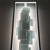 Sculptural LT | Sconces by CINIER. Item made of steel & stone