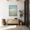 Alabaster Sands | Prints in Paintings by Victoria Primicias. Item composed of wood and canvas in minimalism or contemporary style