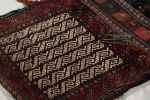 Antique Saddle Bag Tribal Kilim with Rich Geometric Patterns | Area Rug in Rugs by Rug and Kilim