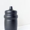Sonsy Black Vase #2 | Vases & Vessels by Pooja Pawaskar. Item made of oak wood