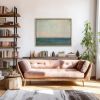 Since Forever | Prints in Paintings by Victoria Primicias. Item made of wood with canvas works with minimalism & contemporary style