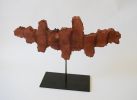 Time Will Tell - Table-top Sculpture | Sculptures by Lutz Hornischer - Sculptures in Wood & Plaster. Item made of wood & steel