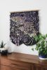 Doubt | Tapestry in Wall Hangings by Mochablue Fiber Art. Item made of cotton works with boho & minimalism style