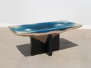 Abyss Dining Table, 2021 | Tables by Duffy Londonf. Item made of wood with steel works with modern style