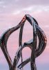 Coalescence | Sculptures by Sam Hopkins. Item made of steel