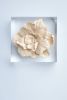Hand Sculpted Porcelain Gardenia on Lucite Block | Decorative Objects by Julia Stanger Studios