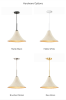 MushLume Trumpet Pendant | Pendants by MushLume Lighting