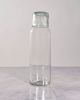 Large Slim Glass Carafe with Cup | Vessels & Containers by TerraKlay. Item made of glass works with minimalism & mediterranean style
