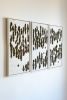 Seaweed Ripple No. 4 (Triptych) | Tapestry in Wall Hangings by Jasmine Linington. Item made of fabric