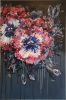 Urban Pansies | Oil And Acrylic Painting in Paintings by Judy Century Art. Item made of synthetic