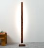"Elevate" Hardwood LED Color Floor Light | Floor Lamp in Lamps by THE IRON ROOTS DESIGNS. Item made of maple wood works with minimalism & modern style