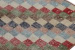 Vintage Zeki Müren Runner Rug with Geometric Patterns | Area Rug in Rugs by Rug and Kilim