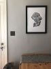 Cypress from Ireland, Tree Ring Art Print | Prints by Erik Linton. Item composed of paper