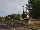 "Ascendo" | Public Sculptures by Brian Schader. Item made of steel & concrete