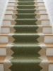 Handwoven Woolen Stair Runner Rug | Rugs by Evergreen Carpets. Item composed of wool compatible with boho and minimalism style