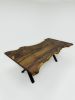 Wooden Conference Table - Live Edge Table - For Project | Tables by Tinella Wood | Ferienwohnung Badgasse in Wildberg. Item made of walnut compatible with minimalism and mediterranean style