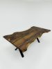 Wooden Conference Table - Live Edge Table - For Project | Tables by Tinella Collection | Ferienwohnung Badgasse in Wildberg. Item made of walnut compatible with minimalism and mediterranean style