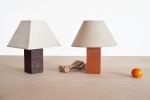 MI CASA Lamp | Table Lamp in Lamps by VANDENHEEDE FURNITURE-ART-DESIGN. Item made of wood & linen compatible with mid century modern and contemporary style