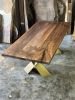 Custom Walnut Wooden Table - Walnut Conference Table | Dining Table in Tables by Tinella Wood. Item composed of walnut in boho or minimalism style