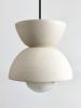 Vela Pendant | Pendants by AND Ceramic Studio. Item made of stoneware works with mid century modern & contemporary style
