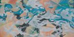 Tossed | Oil And Acrylic Painting in Paintings by Anne Blenker. Item composed of canvas and synthetic