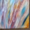 Heaven's Feathers II | Oil And Acrylic Painting in Paintings by Kozyuk Gallery. Item composed of canvas in boho or country & farmhouse style